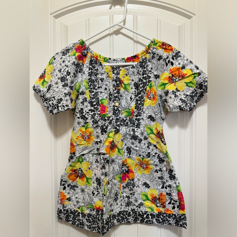 Koi scrub top, women’s XS.